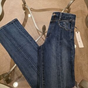 Joe's Jeans Dark Blue Straight Leg Women's Jeans